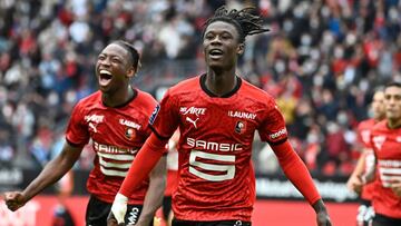 El Rennes gana al Montpellier con un golazo de Camavinga