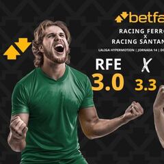 Racing Club de Ferrol vs. Racing de Santander: horario, dónde ver, pronósticos y clasificación