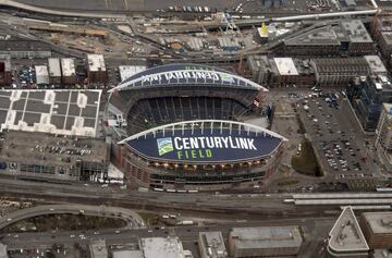 El CenturyLink Field, sede del Seahawks-Lions.