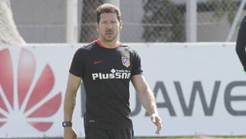 Simeone con el Atlético.