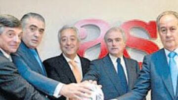 Todos los candidatos en las pasadas elecciones a la presidencia del Real Madrid.