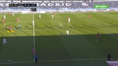 La reacción a tiempo de Zidane