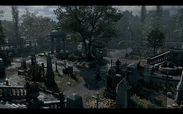 The Thaumaturge, RPG, Varsovia, cementerio, tumbas