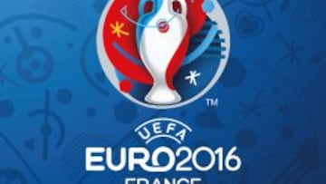 La UEFA desvela en París su logo para la Eurocopa de 2016.