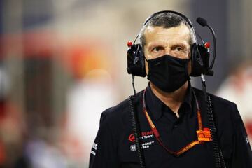 Guenther Steiner, en Bahréin.