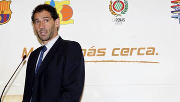 Jorge Garbajosa, presidente de la Federación Española de Baloncesto (FEB).
