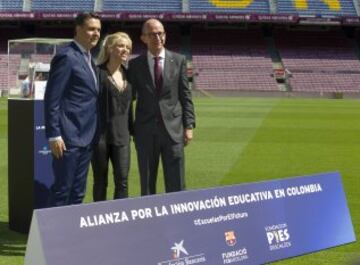 Shakira y el Barcelona, juntos por la educación en Colombia