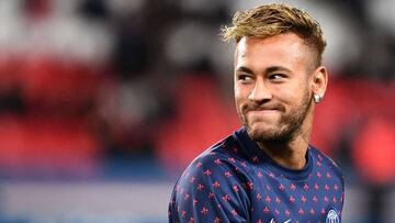 El atacante brasile&ntilde;o del PSG, Neymar Junior, durante un partido.