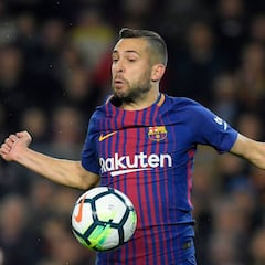 Jordi Alba forzó la amarilla para estar ante el Atleti y Luis Suárez fracasó en todos sus intentos