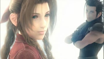 Aeris y Zack se despiden de Cloud, después de que éste haya encontrado la paz.