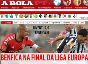 Portadas de la prensa extranjera