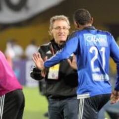 Camacho: “Lunari se queda en Millonarios seis meses más”