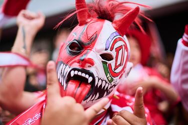 Calles de Toluca se tiñen de rojo para la Final