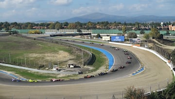 Test de la F¨®rmula E en el Circuito del Jarama de Madrid.