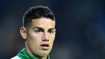 James Rodriguez of Leon during the 1st round match between Pachuca and Leon as part of the Liga BBVA MX, Torneo Clausura 2025 at Hidalgo Stadium, on February 05, 2025 in Pachuca, Hidalgo, Mexico.