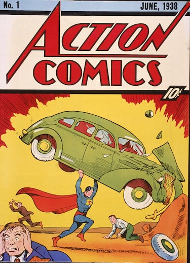 En junio de 1938, Superman hizo su primera aparición en el número 1 de Action Comics, marcando el nacimiento del género de superhéroes. Creado por Jerry Siegel y Joe Shuster, el personaje encarnaba ideales de justicia y fuerza sobrehumana en tiempos de incertidumbre global. Su éxito inmediato transformó la industria del cómic y dio inicio a una nueva era en la cultura popular.