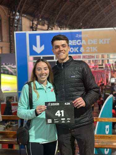“Quería ponerme un objetivo muy desafiante... Mi papá y mi hermano lo hacen, quería saber qué se sentía”
