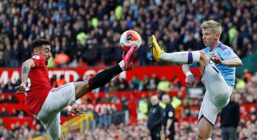 Bruno Fernandes reveals why he told Pep Guardiola to shut up