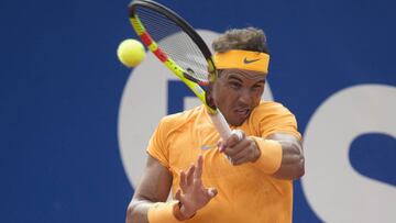 28/04/18  Semifinal TENIS TORNEO TROFEO CONDE DE GODO 
 Rafa Nadal - David Goffin
 
 
 