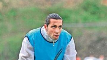 <b>LISTO. </b>José Mari ya marcó ante la afición del Nàstic y hoy quiere volver a repetir ante el Córdoba. El delantero es ya uno de los hombres importantes en el vestuario de Ferrando.