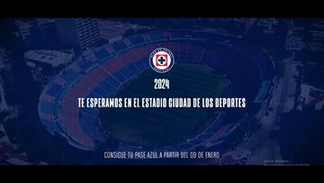 Vídeo: Así anuncia Cruz Azul su regreso al Estadio Ciudad de los Deportes