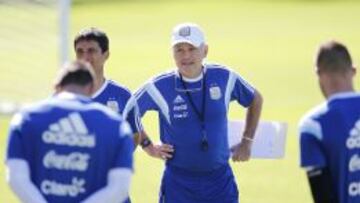 Sabella ratificó esquema y a Lavezzi en lugar del Agüero