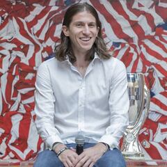 Filipe Luis: "Salir bien del Atleti era algo que me obsesionaba"