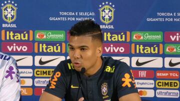 Casemiro: "Militao ya me ha preguntado varias cosas de Madrid"