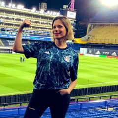 Histórica: Ángela Lerena, la primera mujer en comentar a la Selección masculina de fútbol