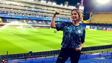 Histórica: Ángela Lerena, la primera mujer en comentar a la Selección masculina de fútbol