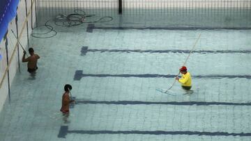 La sincronizada arranca con el agua en buen estado