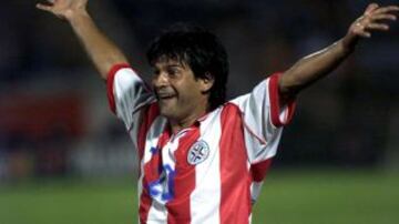 Metió 14 goles por Paraguay (1998, 2002, 2006). En total metió 14 tantos en 36 partidos por la Albirroja. En su carrera jugó en Universidad Católica.