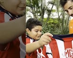 Chivas le cumplió el sueño a Hernán, su pequeño aficionado viral
