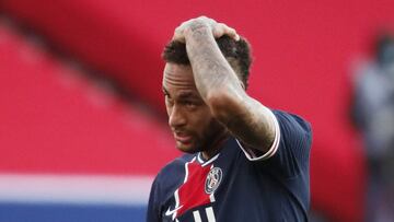 Neymar, abonado a la expulsión en el PSG