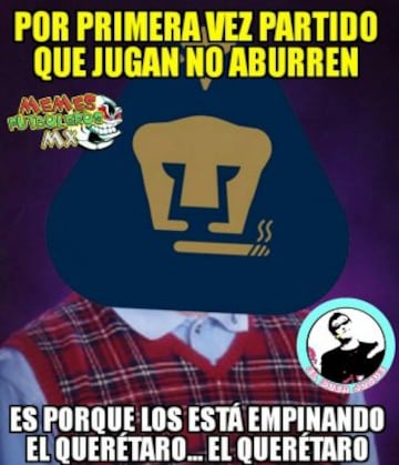 Pumas no pudo contra 'el poderoso' Querétaro y los memes se burlan