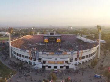 Rolling Stones en Santiago, estadio Nacional 2016.