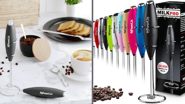 ¿Café espumoso? Hazlo con este batidor eléctrico que tiene casi 55.000 valoraciones