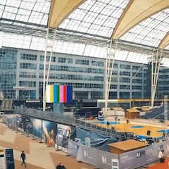 El Madrid juega ante el Bayern un amistoso... ¡en un aeropuerto!