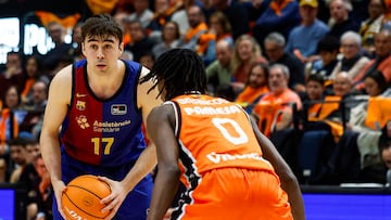 09/02/25 BALONCESTO PARTIDO ENDESA
VALENCIA BASKET - FC BARCELONA
JUAN NUÑEZ