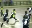 Rodrygo con 7 años y jugando al fútbol sala ¡Crack!