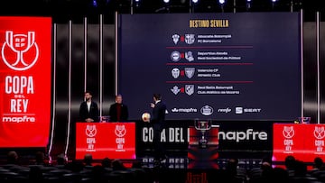 19/01/26 REAL FEDERACION ESPAÑOLA DE FUTBOL RFEF
SORTEO DE CUARTOS DE FINAL DE LA COPA DEL REY