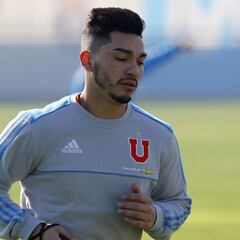 Lorenzo Reyes sorprende y entrena con normalidad en la U