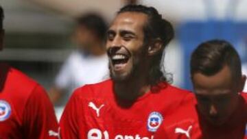 Valdivia está feliz con su retorno a la Roja.