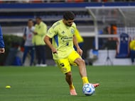 Henry Martin of America during the 6th round match between Guadalajara and America as part of the Liga BBVA MX, Torneo Clausura 2026 at Akron Stadium, on February 14, 2026 in Guadalajara, Jalisco, Mexico.