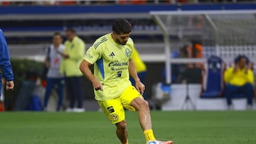 Henry Martin of America during the 6th round match between Guadalajara and America as part of the Liga BBVA MX, Torneo Clausura 2026 at Akron Stadium, on February 14, 2026 in Guadalajara, Jalisco, Mexico.
