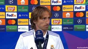 Luka Modric: “No hay nada más grande que el Real Madrid”