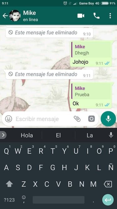 Así de sencillo es ver los mensajes eliminados de WhatsApp