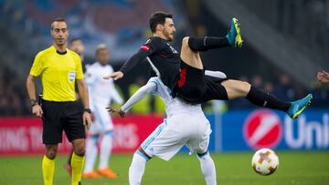 Aduriz se fajó ante el OM.