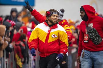 El desfile de campeón de Kansas City Chiefs en imágenes