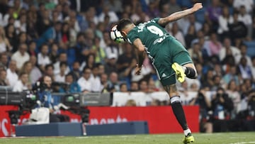 Sanabria, máximo goleador de cabeza de LaLiga.